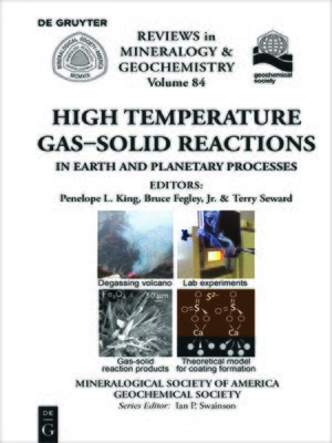 cover image of High Temperature Gas-Solid Reactions in Earth and Planetary Processes